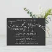 Personalized Family Reunion Party Invitation Kaart (Staand voorkant)