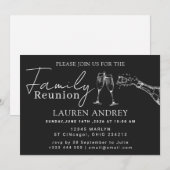 Personalized Family Reunion Party Invitation Kaart (Voorkant / Achterkant)