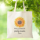 Personalized Family Reunion Tote Bag