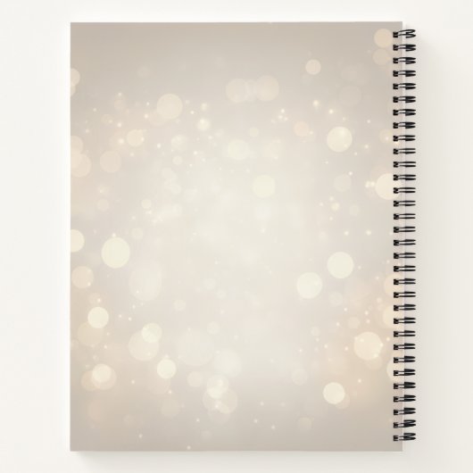 Personalized Family Tree Floral Notebook Notitieboek (Achterkant)