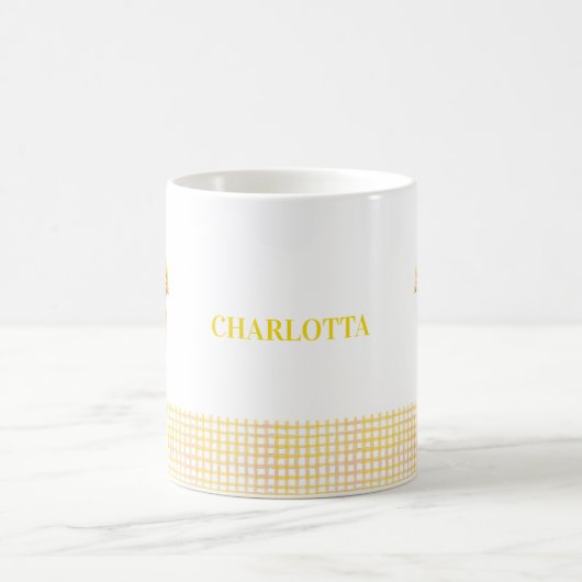 Personalized Farm Animal Mug – Cute Chick Design Koffiemok (Center)