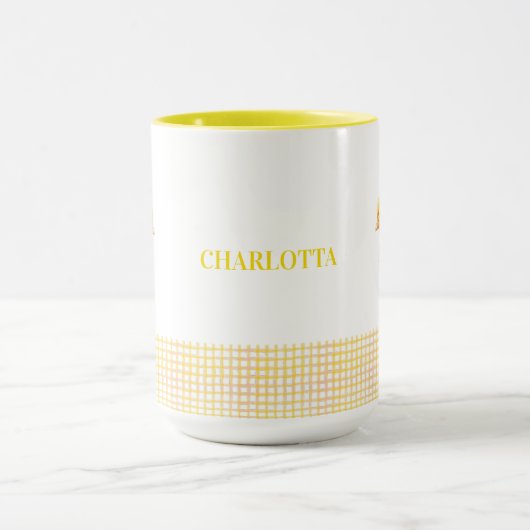 Personalized Farm Animal Mug – Cute Chick Design Mok (Midden)