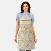 Personalized Farmhouse Hen Apron Schort (Gedragen)
