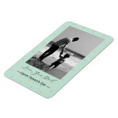 Personalized Father’s Day Photo Fridge Magnet Magneet (Linkerzijde)