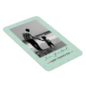 Personalized Father’s Day Photo Fridge Magnet Magneet (Rechterzijde)