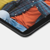 Personalized Father's Day 2 Photo Collage Starry Bureaumat (Hoek)