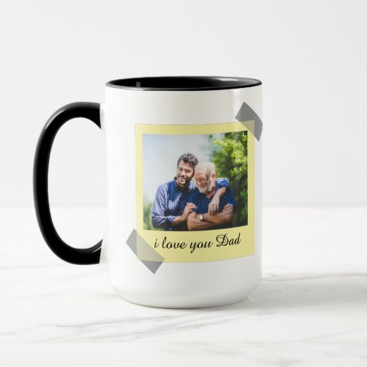 Personalized Father's Day mug gift Mok (Links)