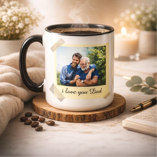 Personalized Father's Day mug gift Mok
