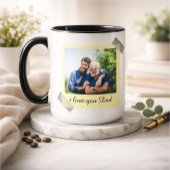 Personalized Father's Day mug gift Mok