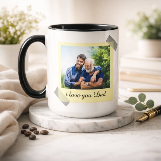 Personalized Father's Day mug gift Mok