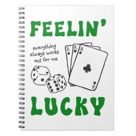 Personalized Feelin' Lucky & Positive Affirmations Notitieboek