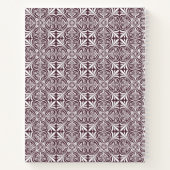 Personalized fig Floral Notebook   Notitieboek (Achterkant)