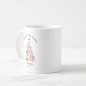 personalized First Christmas as Dog Parent Mug Koffiemok (Voorkant links)