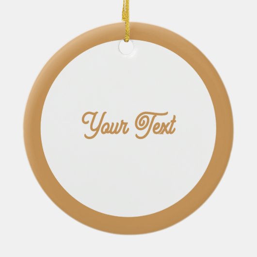 Personalized First Christmas as Grandma Keramisch Ornament (Achterkant)