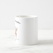 Personalized first Christmas together newlywed mug Koffiemok (Center)
