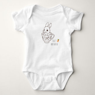 Personalized First Easter Bunny Romper