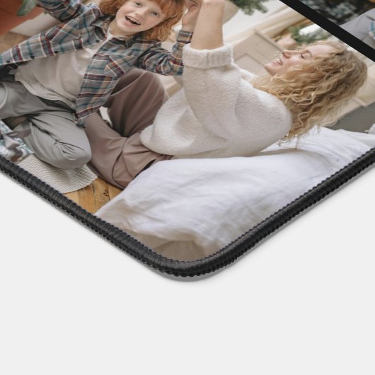 Personalized Five Photo Collage Desk Mat (Hoek)