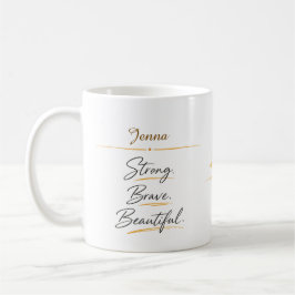 Personalized Floral Botanical Women's Day Coffee  Koffiemok