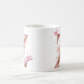 Personalized Floral Initial Mug – Letter Z Koffiemok (Center)