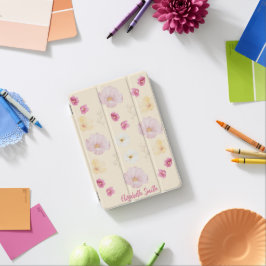 Personalized Floral  iPad Mini Cover