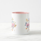 Personalized Floral Mom Mug – Mother’s Day Gift  Mok (Midden)