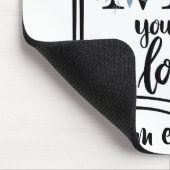 Personalized Floral Mommy Mousepad Muismat (Hoek)