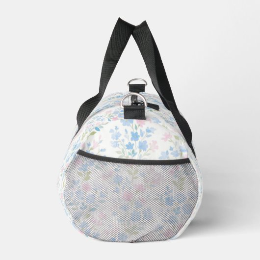 Personalized Floral Monogram Bag Plunjezak (Rechts)