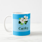 Personalized Floral Mug Koffiemok (Links)