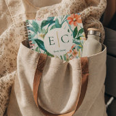 Personalized Floral Name Notitieboek