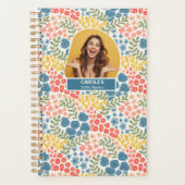 Personalized Floral Planner – Weekly & Monthly (Voorkant)