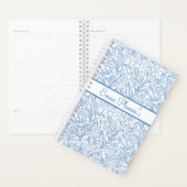 Personalized Floral Planner with Name (Display)