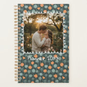 Personalized Floral Planner with Photo (Voorkant)