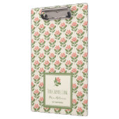 Personalized Floral Teacher Clipboard Klembord (Links)