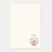 Personalized Floral & Teapot Notes (Voorkant)