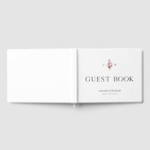Personalized Floral Wedding Guest Book Gastenboek (Volledig)