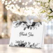 Personalized Floral Wedding Thank You Notes Bedankkaart