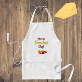  Personalized Fondue Chef Standaard Schort
