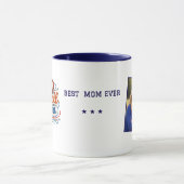Personalized Football Mom Mug with Photo Mok (Midden)