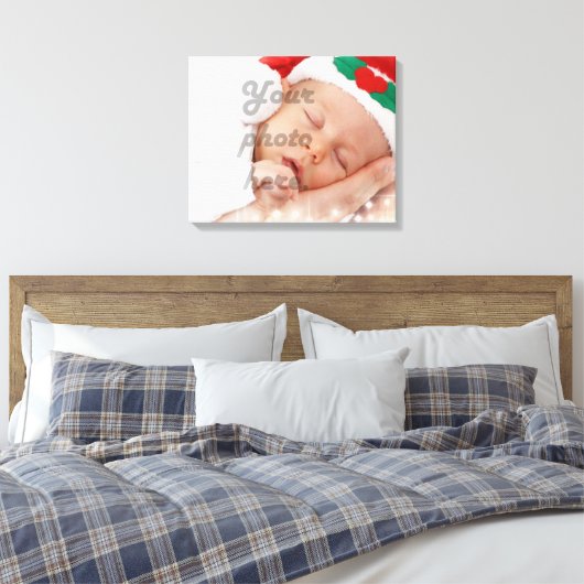 Personalized Foto Canvas Afdruk (Insitu (Slaapkamer))