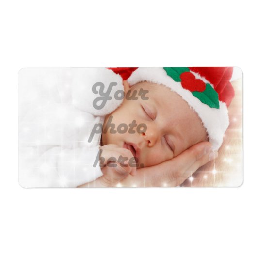 Personalized Foto Etiket (Voorkant)