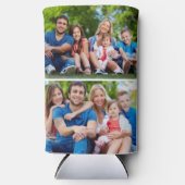 Personalized Four Photo Can Cooler (Voorkant)