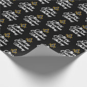 Personalized Freemason Masonic Square Christmas  Cadeaupapier (Hoek)