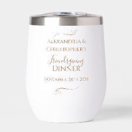 Personalized Friendsgiving Dinner Party Minimal 