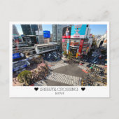Personalized, From SHIBUYA CROSSING with Love Briefkaart (Voorkant)