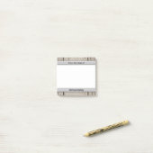 Personalized From the Desk of Any Name Custom Post-it® Notes (Op bureau)