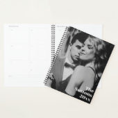 Personalized Full Couple Photo Elegant Wedding Planner (Display)