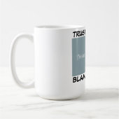 Personalized Funny Cat Mug - Blame The Cat. Koffiemok (Links)