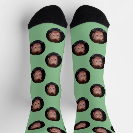 Personalized Funny Face Photo  Sokken (Top)