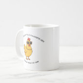 Personalized funny Farmhouse Coffee Cup Koffiemok (Voorkant links)