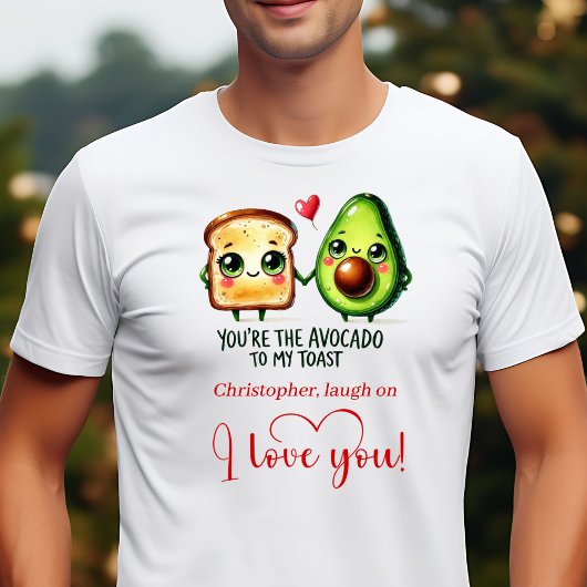 Personalized Funny Food Valentine T-Shirt Gift
